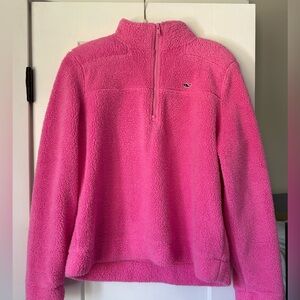 Vineyard Vines Sherpa half-zip pullover